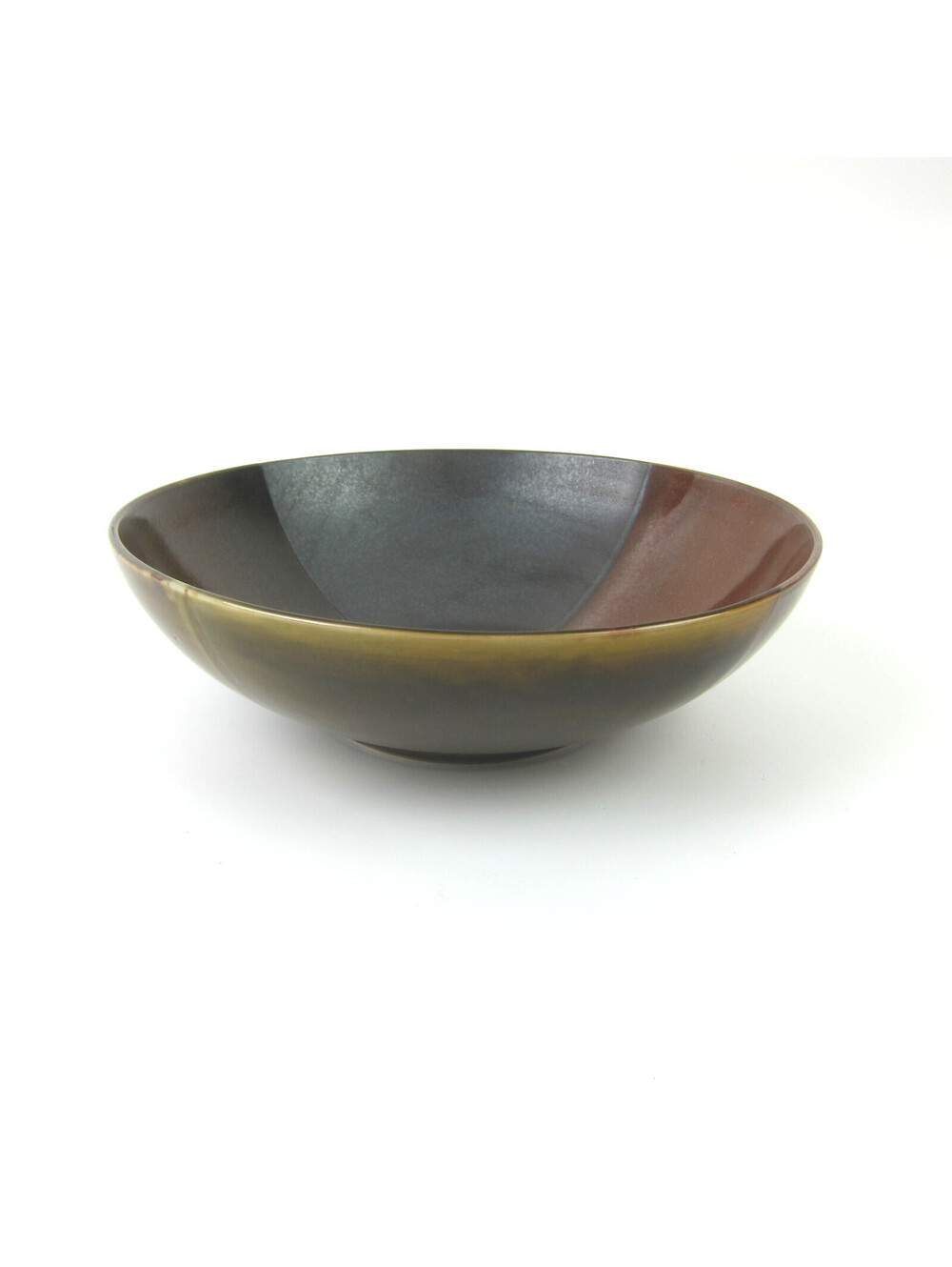 Gibson Designs 16 oz Bowl Cubism Brown Multicolor Convergence Style for Meijer